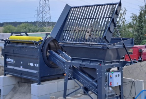 Drum Screener Trommelsiebmaschine Przesiewacz bębnowy do piasku Stelmar